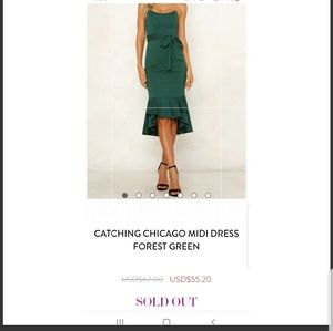 Forest Green Chicago Midi